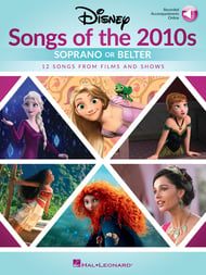 Disney Songs of the 2010s Vocal Solo & Collections sheet music cover Thumbnail